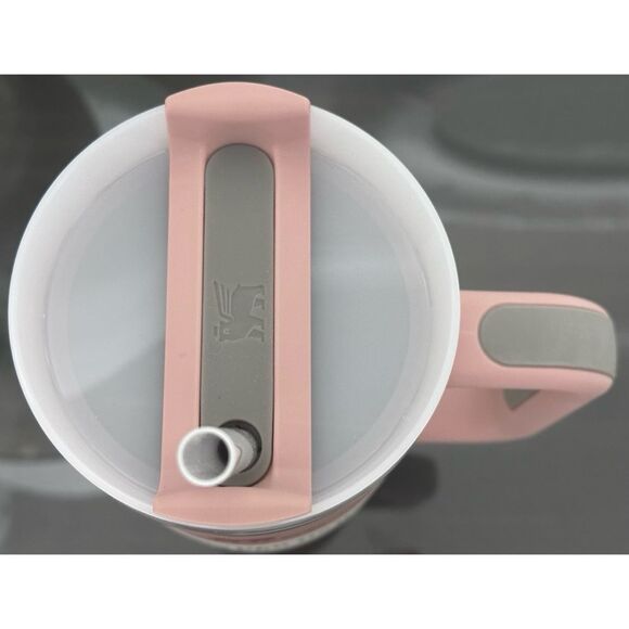 NWT LIMITED EDITION Stanley Quencher H2.0 FlowState Tumbler 40oz, PINK DUSK - Picture 3 of 4